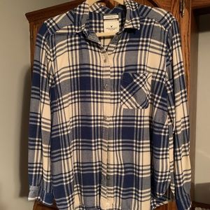 Boyfriend fit AE flannel